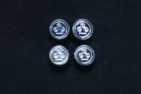 復刻バルブキャップ（シルバー）セット