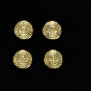 復刻バルブキャップ（ゴールド）セット